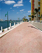 Uni Eco-Stone boardwalk